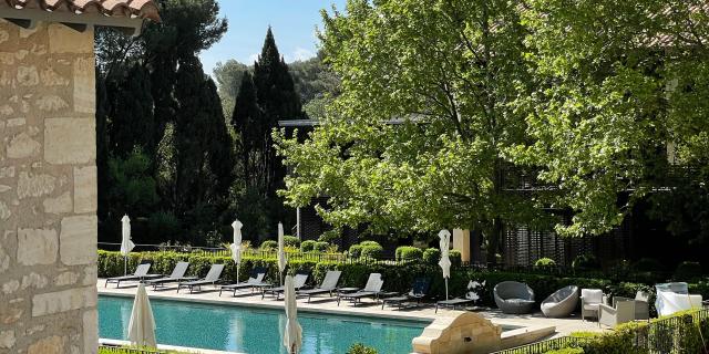 Domaine de Manville - Les Baux de Provence - Vue piscine