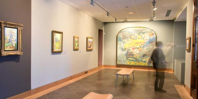 Ein Raum des Bonnard-Museums in Le Cannet