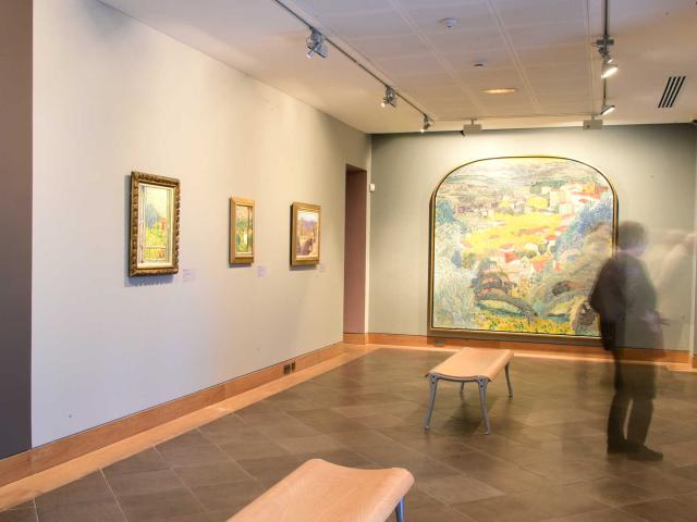 Un salle du Musée Bonnard du Cannet