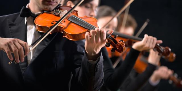 Violonistes, musique classique