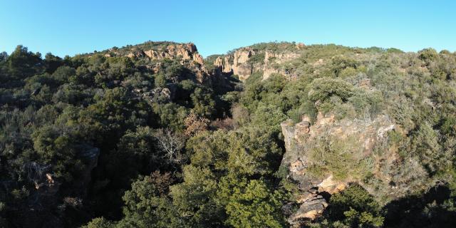 Panorama gorges du Blavet