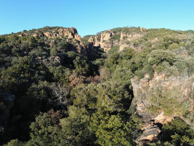 Panorama gorges du Blavet