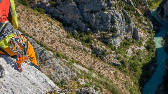 Escalade Gorges Du Verdon Philippe Murtas