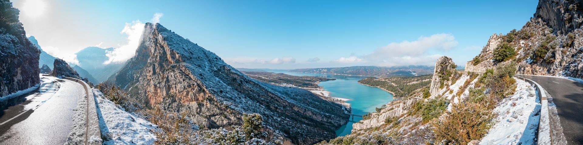 Lac Sainte Croix Du Verdon En Hiver