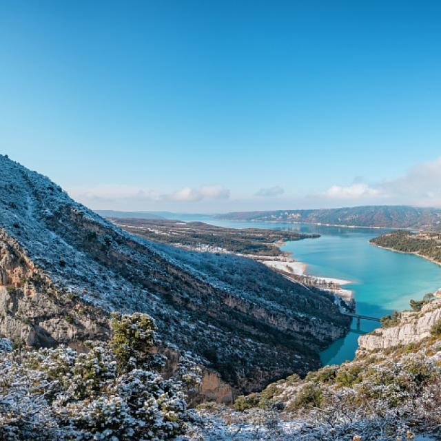 Lac Sainte Croix Du Verdon En Hiver Philippe Murtas