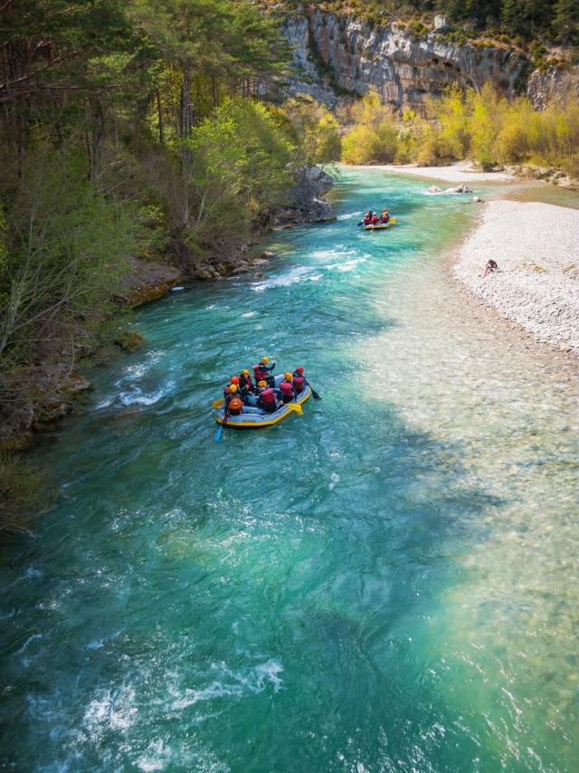 Rafting Dans Le Verdon