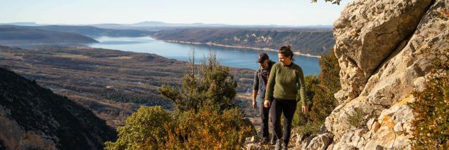 Rando Verdon Automne Lac De Sainte Croix