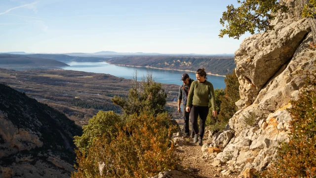 Rando Verdon Automne Lac De Sainte Croix