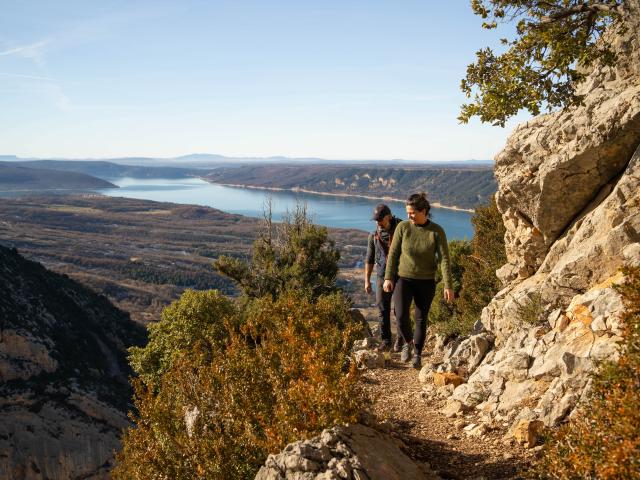 Rando Verdon Automne Lac De Sainte Croix