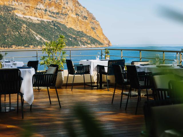 Terrasse Lesrochesblanches Hotel