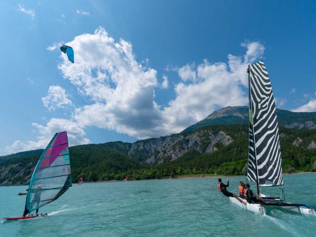 Voile Kitesurf Lac Serre Poncon