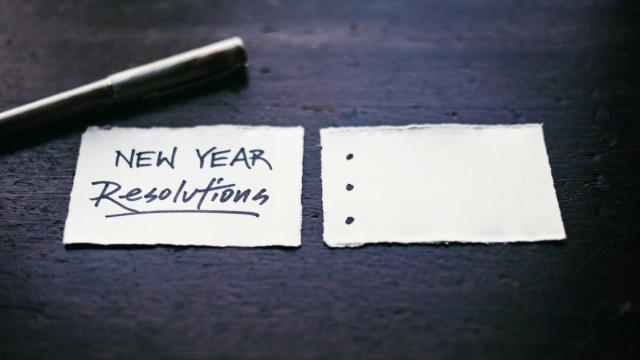 Bonnes Resolutions Nouvel An