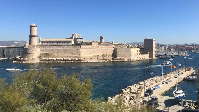 Vue Fort Saint Jean Marseille