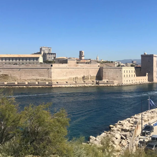 Vue Fort Saint Jean Marseille