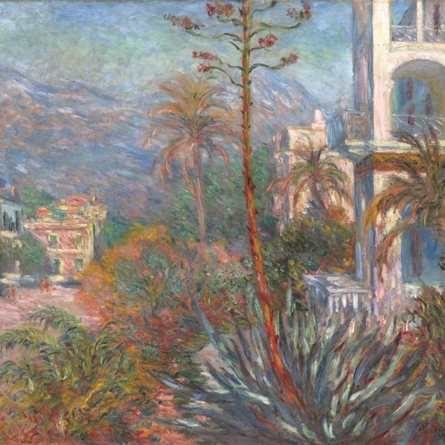 Claude Monet Villas Bordighera Musee Dorsay Dist. Rmn Grand Palais Pschmidt