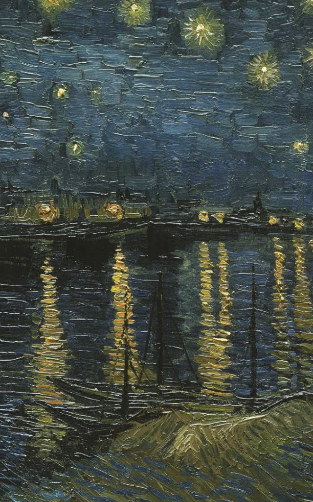 Van Gogh Nuit Etoilee Musee Dorsay Dist. Rmn Grand Palais Pschmidt