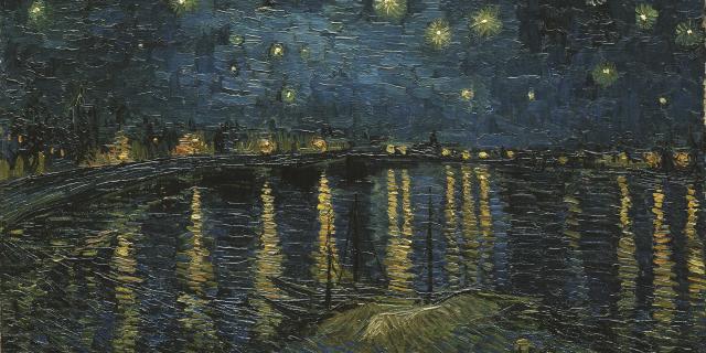 Van Gogh Nuit Etoilee Musee Dorsay Dist. Rmn Grand Palais Pschmidt