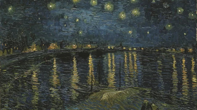 Van Gogh Nuit Etoilee Musee Dorsay Dist. Rmn Grand Palais Pschmidt