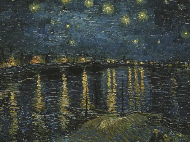 Van Gogh Nuit Etoilee Musee Dorsay Dist. Rmn Grand Palais Pschmidt