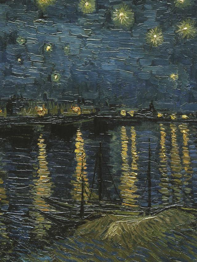 Van Gogh Nuit Etoilee Musee Dorsay Dist. Rmn Grand Palais Pschmidt