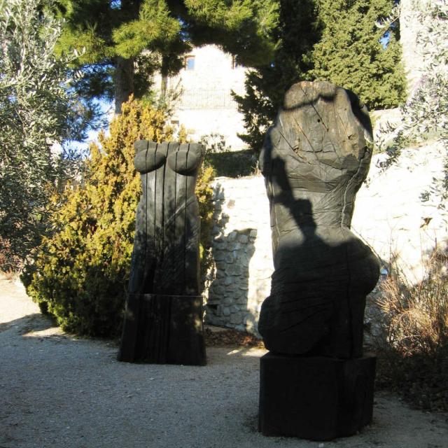 Cheminement Des Sculptures Gigondas