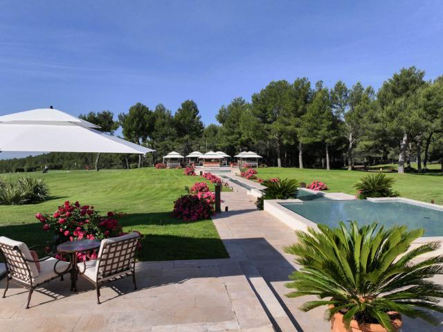 jardin Hôtel du Castellet Provence