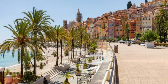 Plage Menton