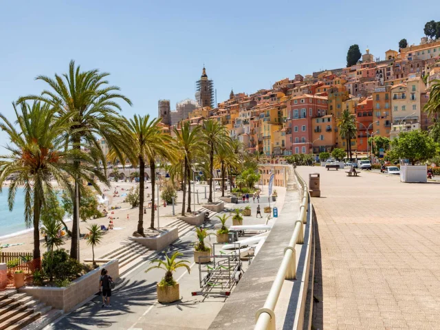 Plage Menton