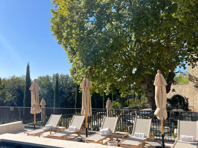 Terrasse Piscine Couvent des Minimes Mane Provence