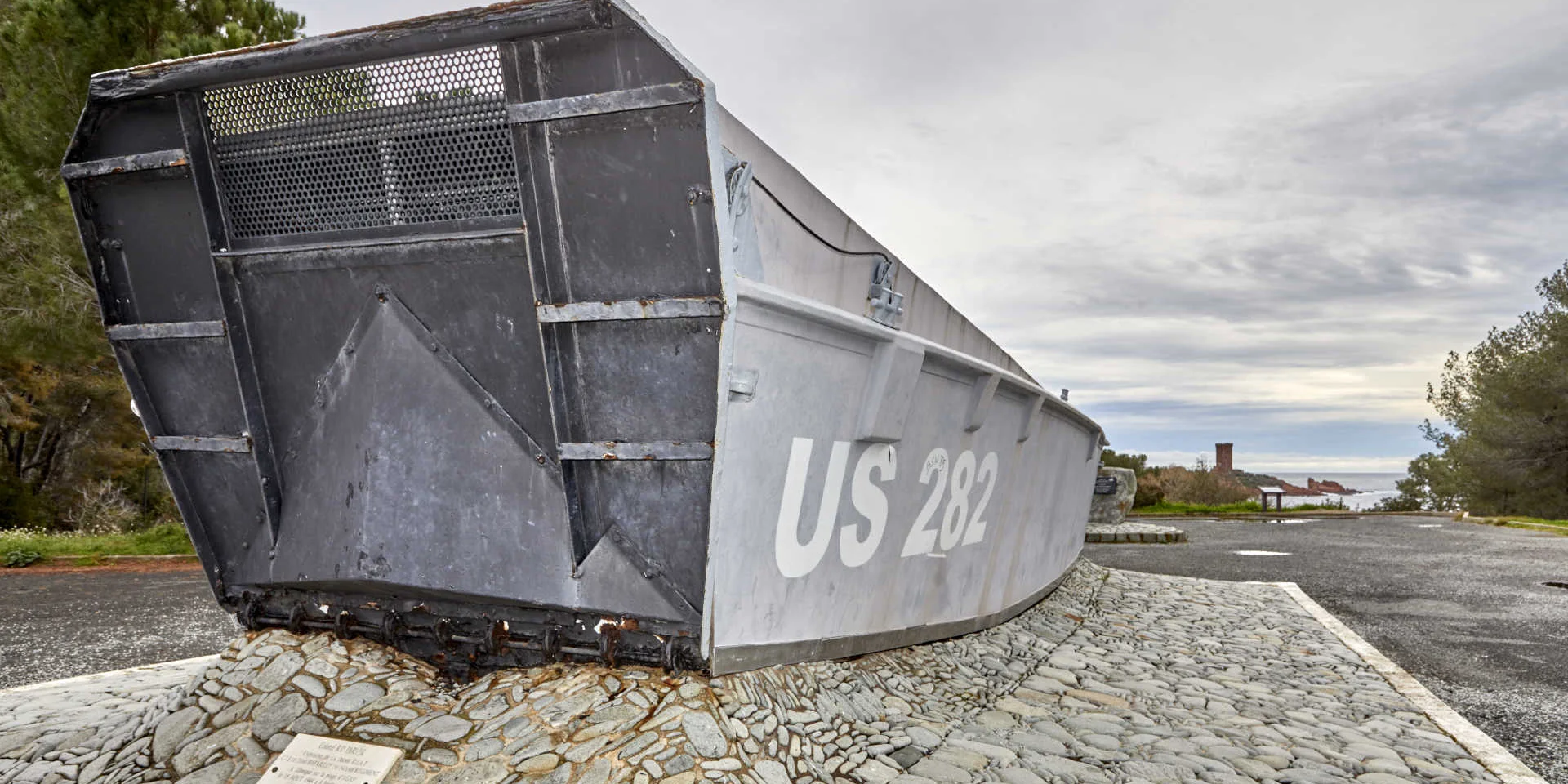 Monument Plage du Dramont- Saint-Raphaël-Région Sud-Inventaire Général-FPauvarel
