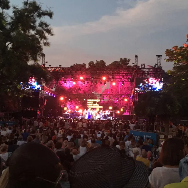 Night concert at the Festival Jazz des Cinq Continents