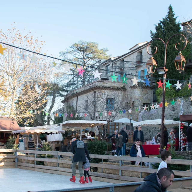 Marche Noel Village Ville De Mougins Alpes Maritimes