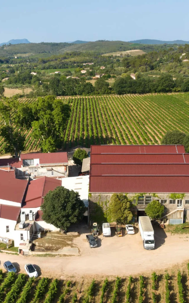 Vue Aerienne Ferme Auberge