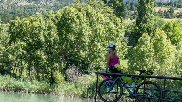 Durance à vélo - Cédric Tempier