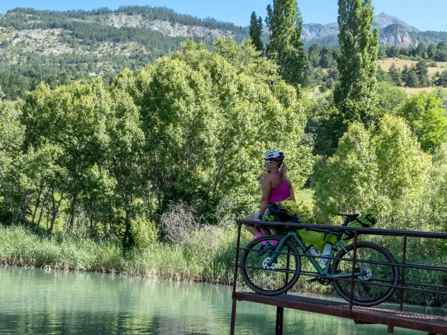 Durance à vélo - Cédric Tempier