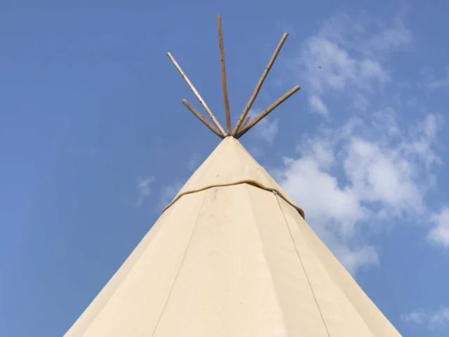 Tipi, hébergement insolite à la ferme