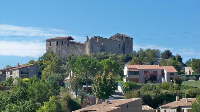 Le Château des Templiers à Gréoux-les-Bains