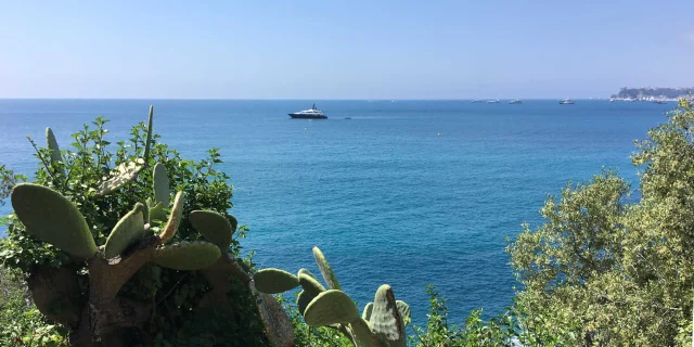 Meerblick von Roquebrune-Cap-Martin aus