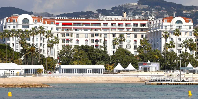 Façade du Majestic Barrière de Cannes