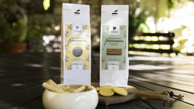 Kom&Sal/Marque Provence products on the aperitif table