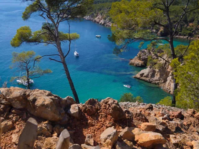 Paysage Port d'Alon Vers Bandol Var Provence