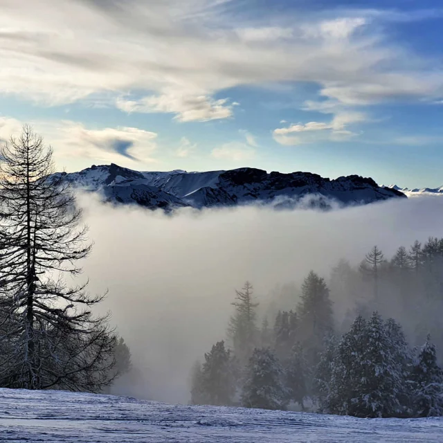 Mer de nuage à Chaillol