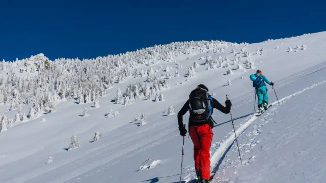 Ski de randonnée à Saint-Crépin