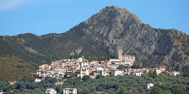 Vue du Village Coaraze