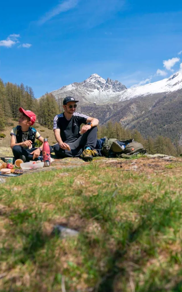 Famille dans le Queyras