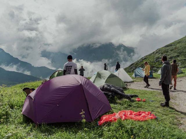 Bivouac Roya Mad Jacques Trek Roya Victor Dubas