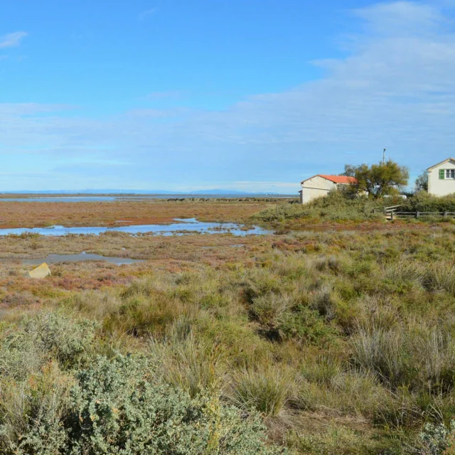 The Gacholle lighthouse and lush green landscapes