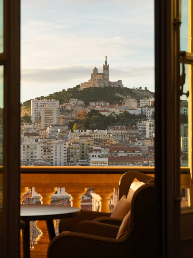 Vue Bonne Mere Depuis Lintercontinental Marseille Gerardalvarez