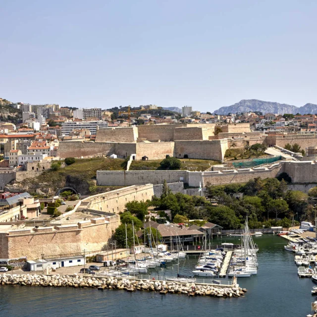 Vue d'ensemble du fort Saint-Nicolas
