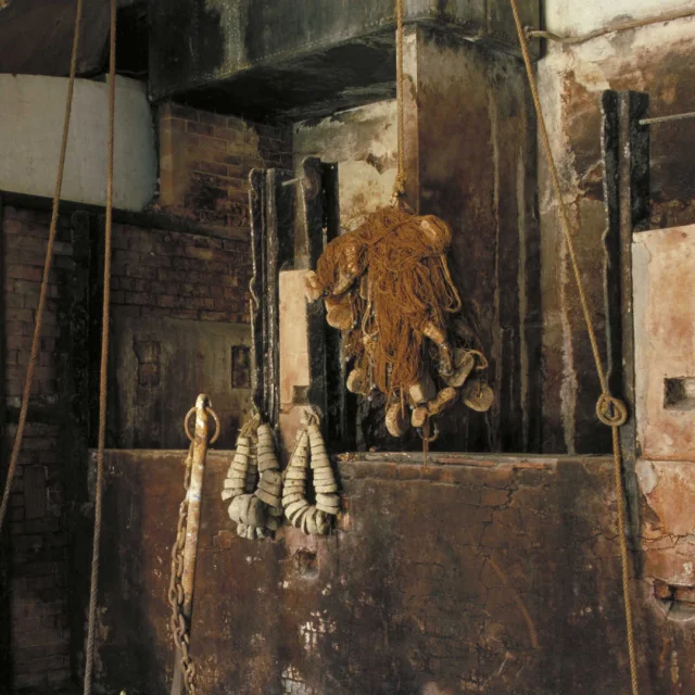 The nets of the Estaque Fishing Prud'homie